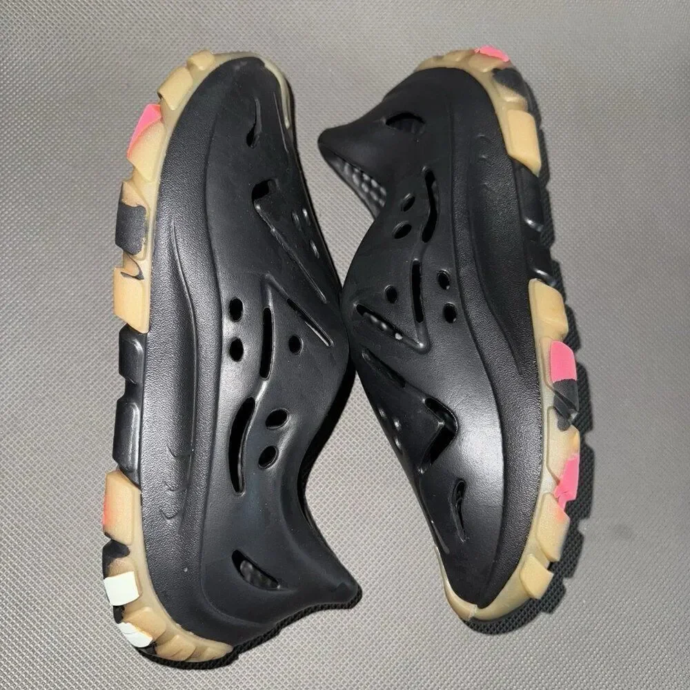 SIA Collective Evo Foam Black Tan Trainer Comfort Clog Shoe Men’s Size 8-9